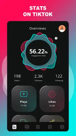 Game screenshot TikTrack Stats apk