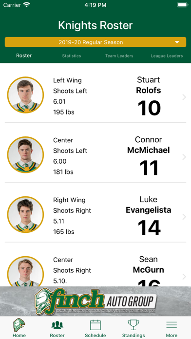 London Knights Official App Screenshot