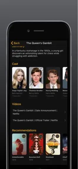 Game screenshot Umbrella TV Shows Guide hack