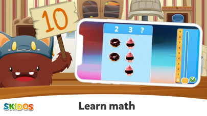 Kitchen Monster Math for Pre K screenshot 2