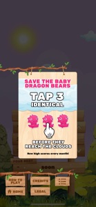 Baby Dragon Bears screenshot #2 for iPhone