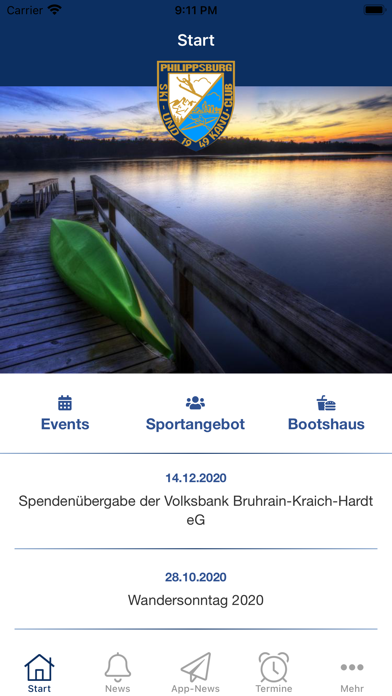 Ski und Kanuclub Philippsburg Screenshot