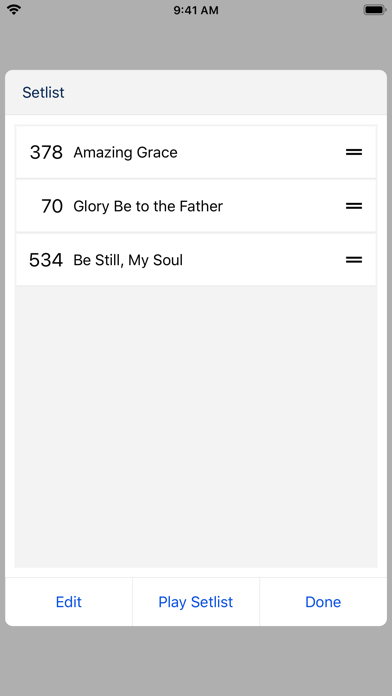 The United Methodist Hymnal Screenshot