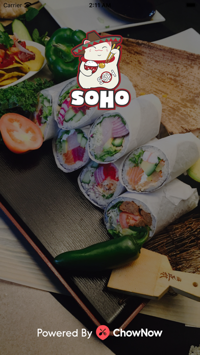 Soho SushiBurrito Screenshot