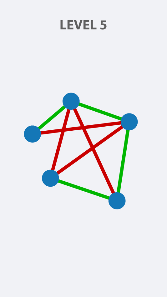 #3. Untangle 2D (iOS) 由: Dan Lespect