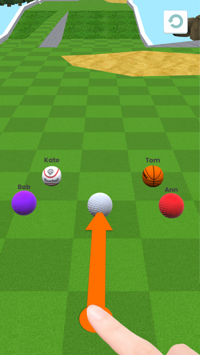 Golf Battle 3D. Screenshot