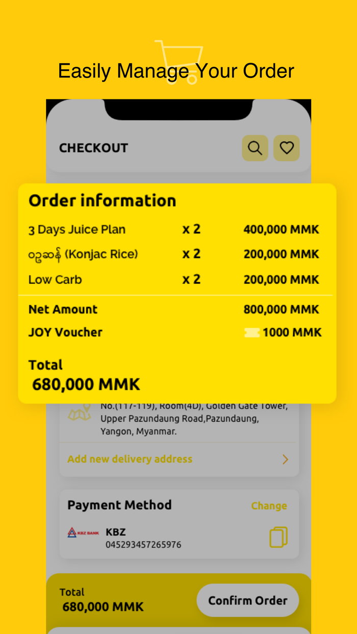 Joy Detox and Healthy Meal