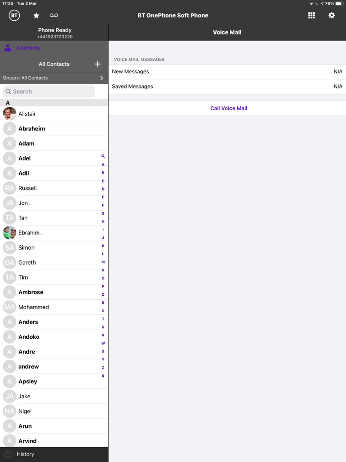 BT OnePhone SoftPhone