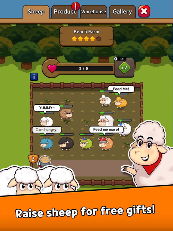 Screenshot #4 for Sheep Farm: Idle games, Tycoon