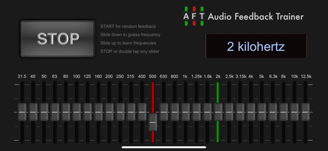 ‎Audio Feedback Trainer Screenshot