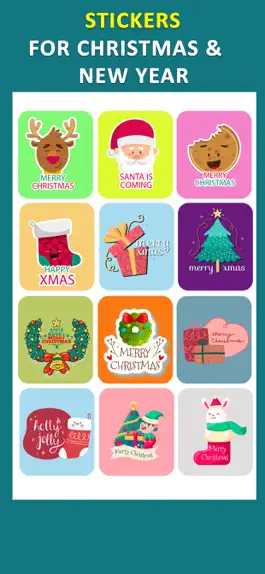 Game screenshot Christmas Stickers & New Year mod apk