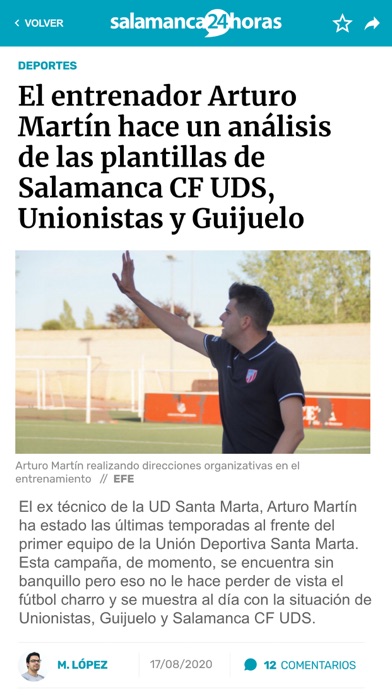 Salamanca24horas.com Screenshot