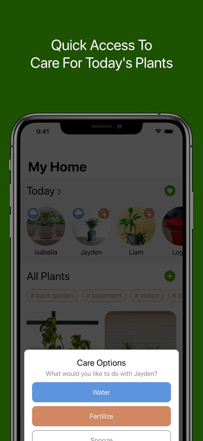 Droplet - Plant Care