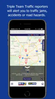 wsb triple team traffic iphone screenshot 4