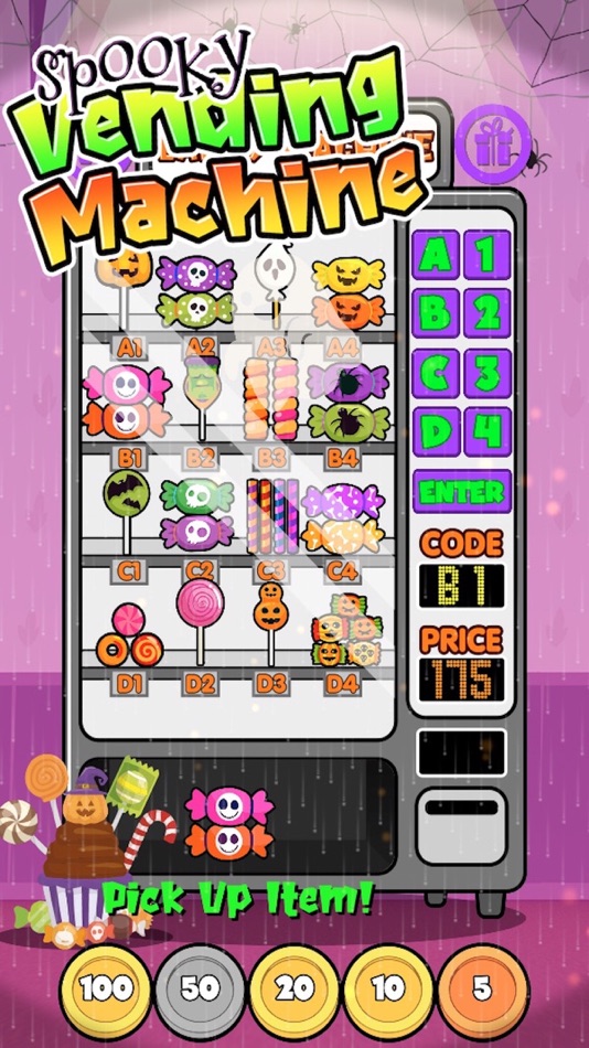 #7. Spooky Vending Machine (iOS) 由: Giuseppe Calcagno
