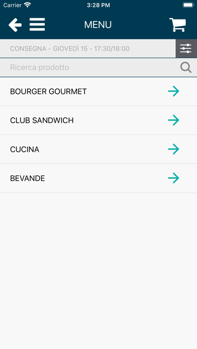 Veronafiere food delivery Screenshot
