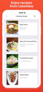 food recipes app screenshot #1 for iPhone