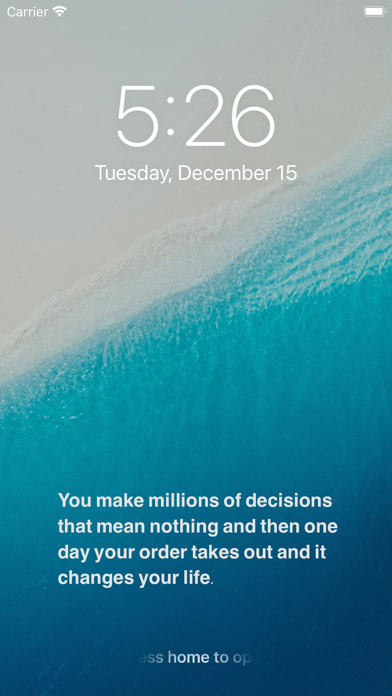 InfoWallpaper Screenshot