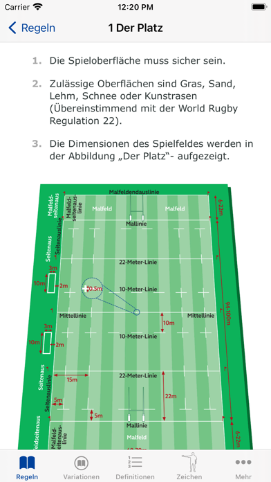 World Rugby: Regeln des Spiels