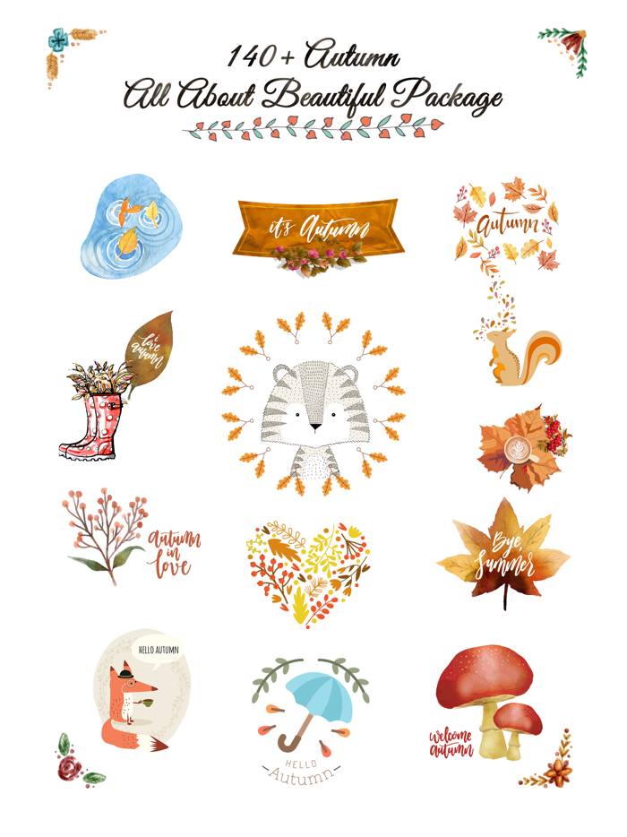 Autumn Love - Greetings Pack
