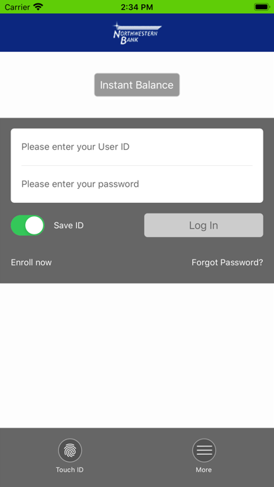 NWB Mobile Banking Screenshot