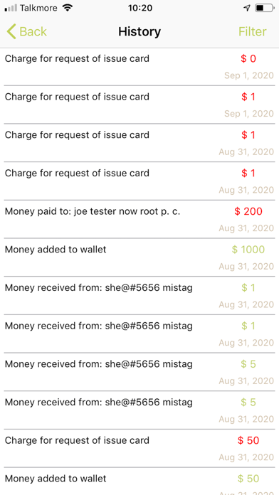 digiID® PAY - Business Wallet Screenshots