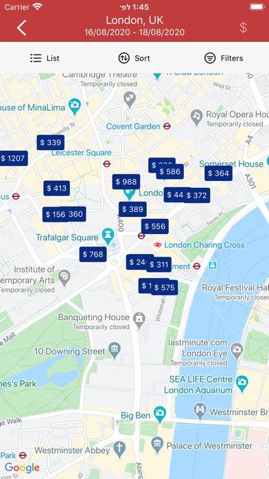 Travelor: Hotels Worldwide Screenshot