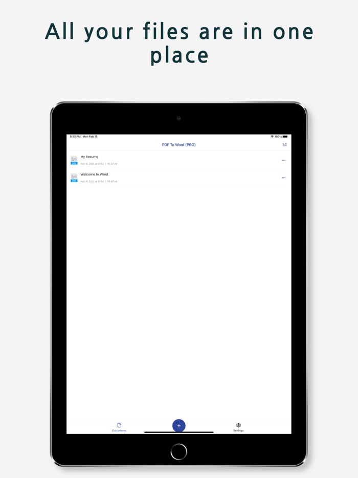 PDF to Word by Alphadocs