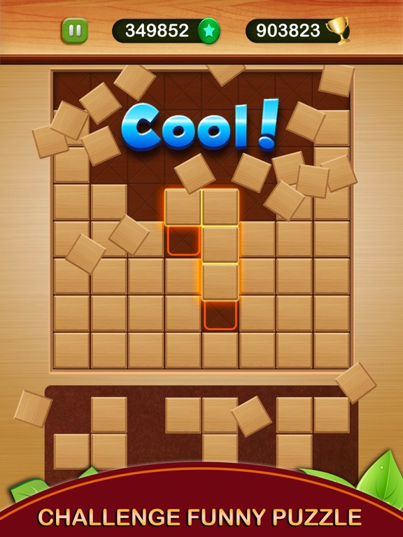 Wood Block Puzzle Legend 2024 iPad screenshot 4 - Games app