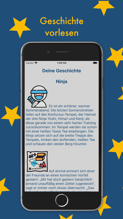 Erzähl Was! - Geschichten-App Screenshot