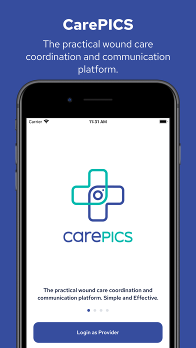 CarePICS Screenshot
