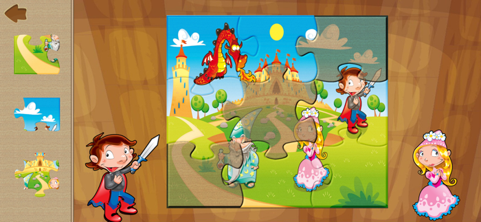 Magic Realm Kids Puzzle Games