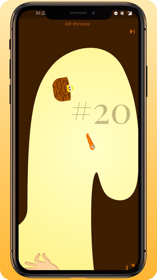 #6. Wormo - The Game (iOS) 由: Tommy Buonomo