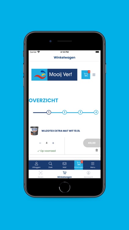 Mooij Verf productscanner