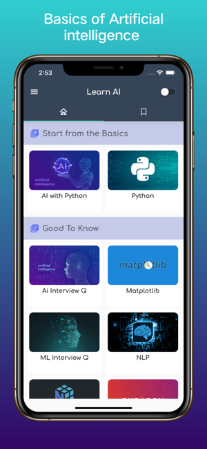 ‎Learn Artificial Intelligence Screenshot