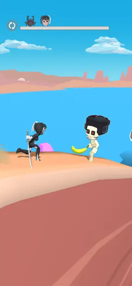 Game screenshot Katana Run 3D apk