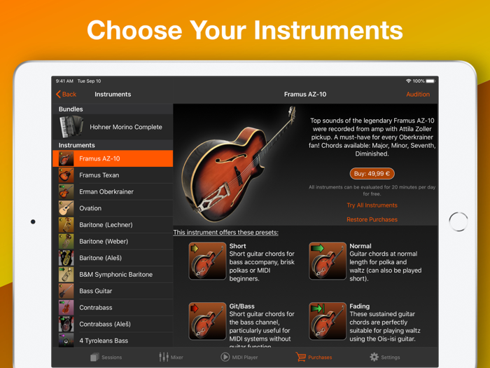 Turbosounds for Accordion