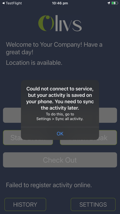 Olivs OnTime Screenshot