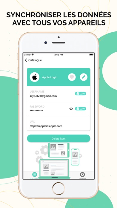 Screenshot #3 pour Mot de passe - Wallet Safe