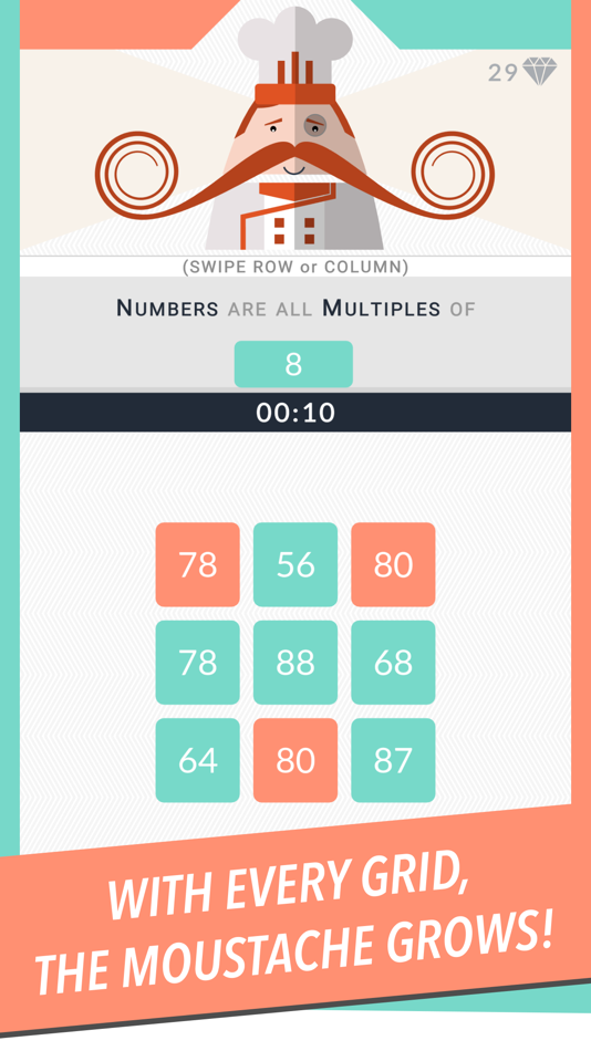 #8. Mr. Mustachio : Number Search (iOS) 由: Shobhit Samaria