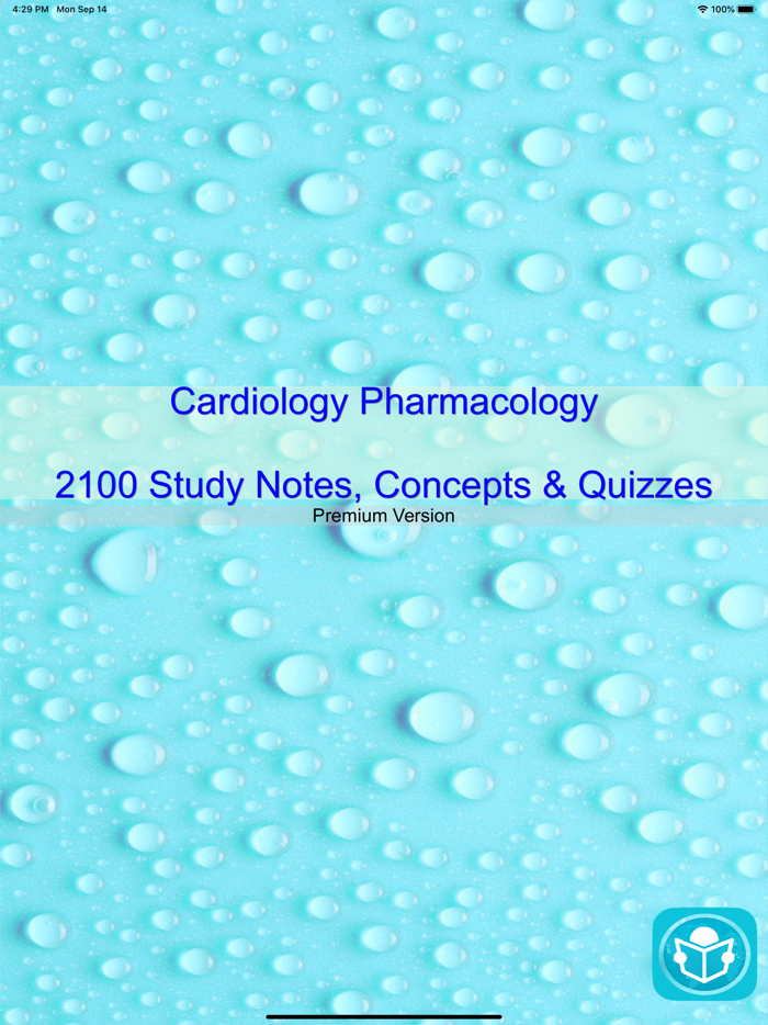 Cardiology Pharmacology Review