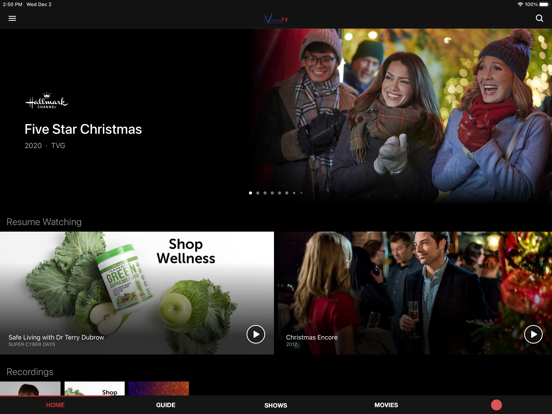 Victory TV iPad screenshot 3 - Entertainment app