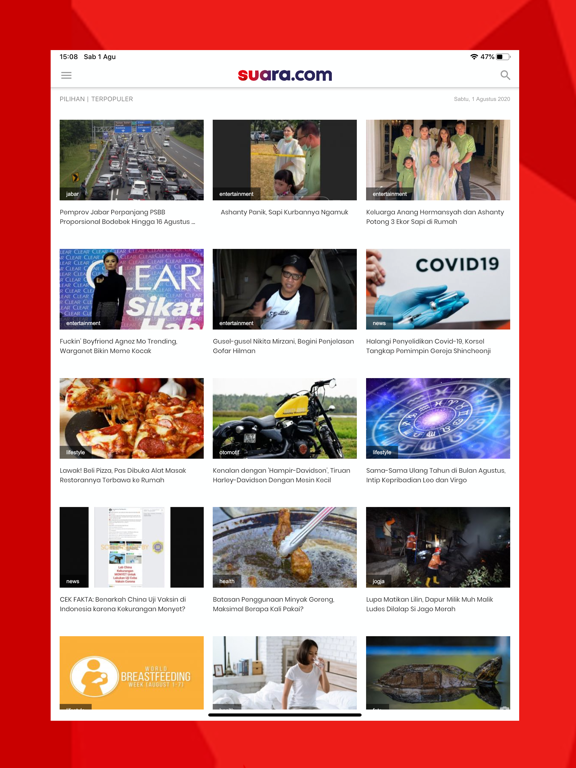 Screenshot #4 pour Suara.com - Portal Berita
