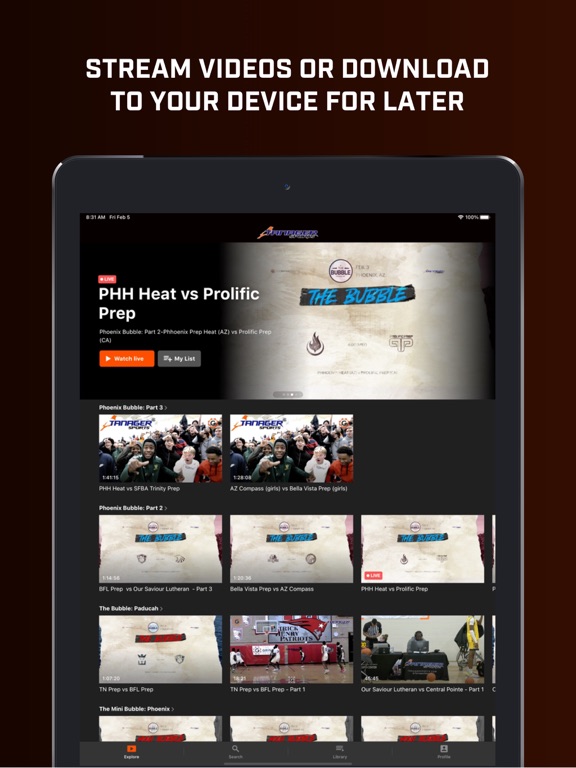 Screenshot #5 pour Tanager Sports