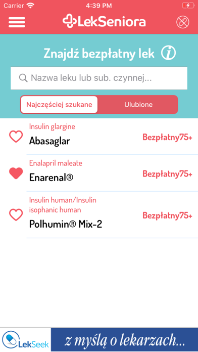 Lek Seniora Screenshot