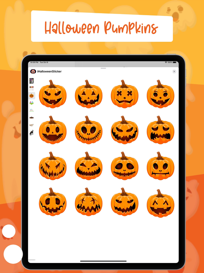 Halloween Sticker Animation