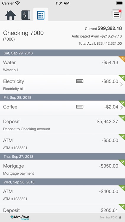 Unity Bank Business Mobile screenshot-4