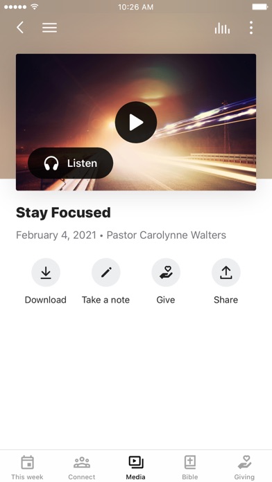 Screenshot 3 of Victory Temple Church App