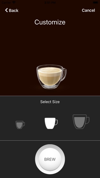 Remote Brew for Bean to Cup