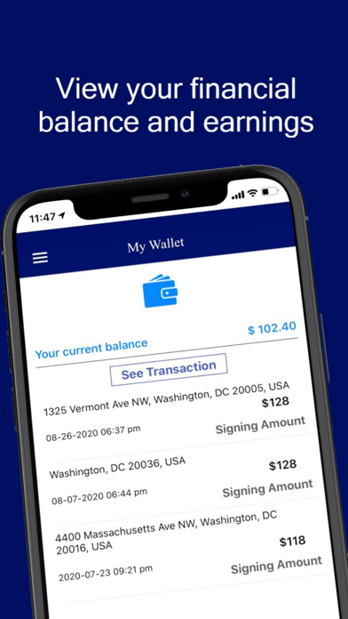 Notary Mobility Screenshot